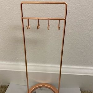 Necklace Organizer w Marble bottom